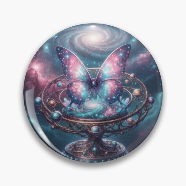 Item preview, Cosmic butterfly inside a mechanical planetarium within the universe designed and sold by Azurart2.