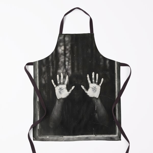 Item preview, Ghostly Hands Behind Glass - Dark Academia & Gothic Horror Art designed and sold by ASN STUDIO.