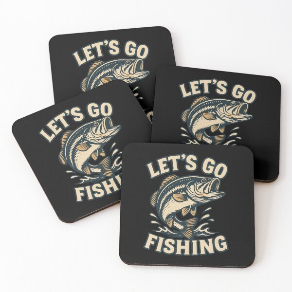 Item preview, Lets Go Fishing Vintage Bass Fisherman designed and sold by Photo-Sphere101.
