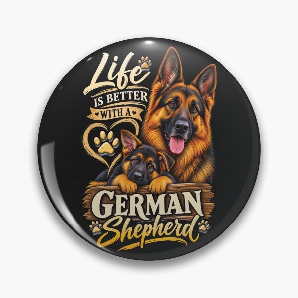 Item preview, Life Is Better With a German Shepherd Puppy designed and sold by SHHCreations.