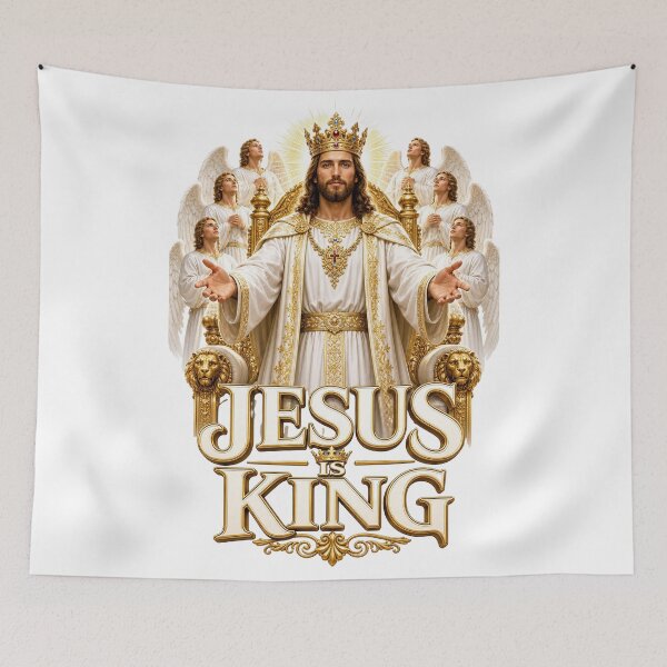 Item preview, Jesus Is King designed and sold by BestCoolStuff.