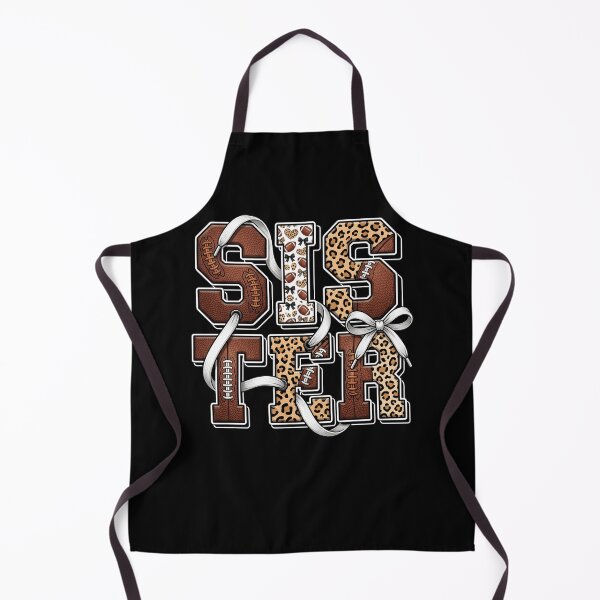 Item preview, Leopard Football Bow Sister Sporty Glam Game Day Design designed and sold by ArcaneArtistry.