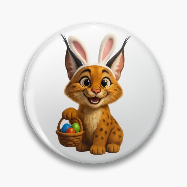 Item preview, Easter Caracal designed and sold by Sillytoe.
