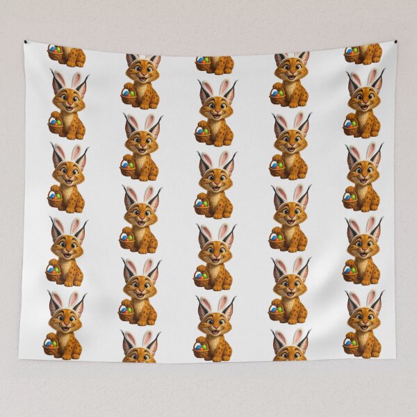 Item preview, Easter Caracal designed and sold by Sillytoe.