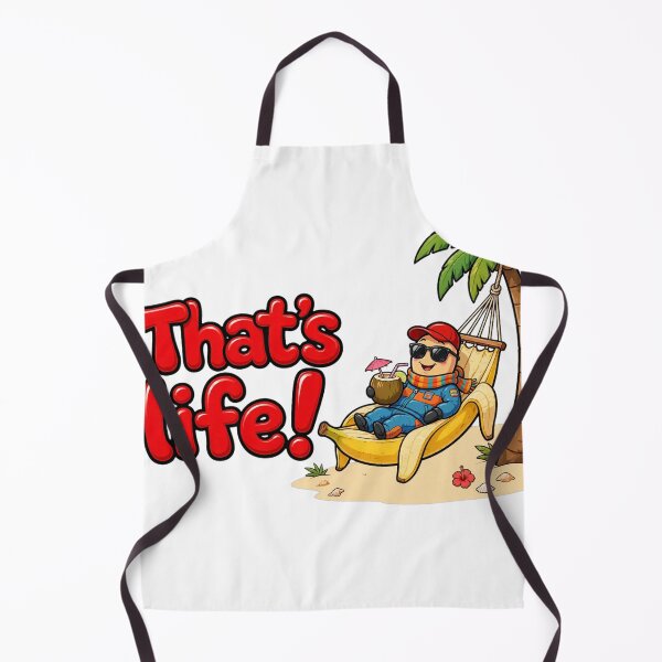 Item preview, That's Life! Chill Worm In Banana Hammock - Beach Design designed and sold by Surviving Monday Club.