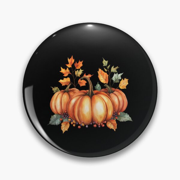 Item preview, Autumn Pumpkins on Blue Background designed and sold by briaddy.