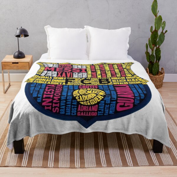 Item preview, Barcelona FC Legends Crest Typography Art designed and sold by annaarthk.