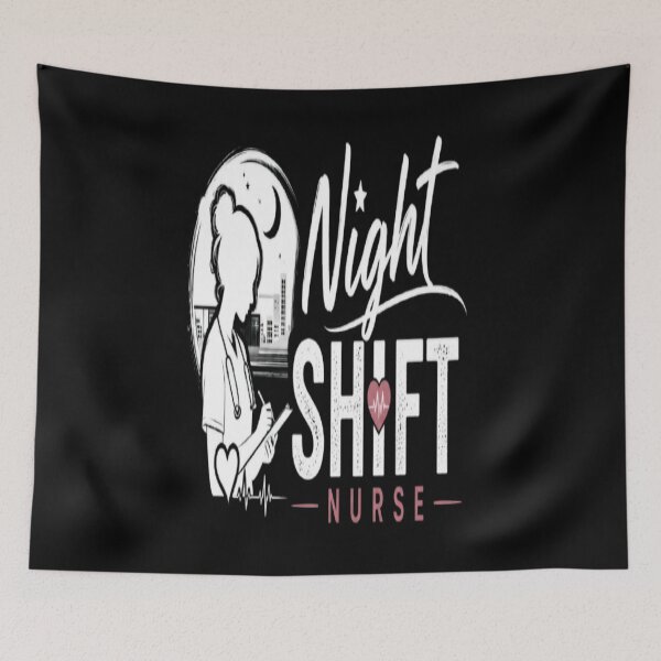 Item preview, Night Shift Nurse  Night Shift Nursing Medical Nurse Gift designed and sold by v6ziix.