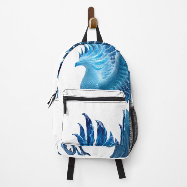 Item preview, Majestic Glowing Blue Ice Phoenix designed and sold by LC&LCPlatform.