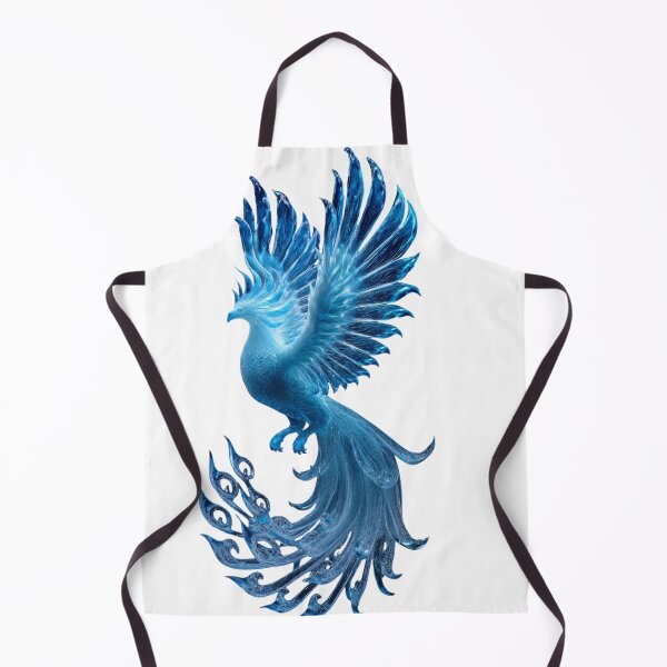 Item preview, Majestic Glowing Blue Ice Phoenix  designed and sold by LC&LCPlatform.