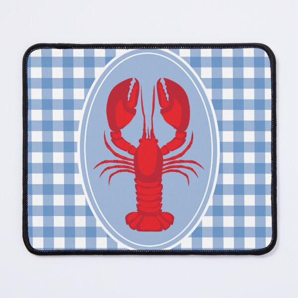 Item preview, Gingham Maine Lobster designed and sold by Kenedi   McDonald.