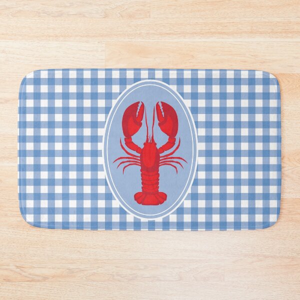 Item preview, Gingham Maine Lobster designed and sold by Kenedi   McDonald.