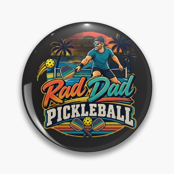 Item preview, Rad Dad Pickleball - Retro / Funny Gift Shirt designed and sold by GreyTee.