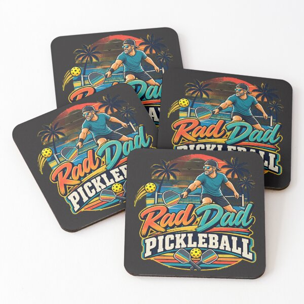 Item preview, Rad Dad Pickleball - Retro / Funny Gift Shirt designed and sold by GreyTee.