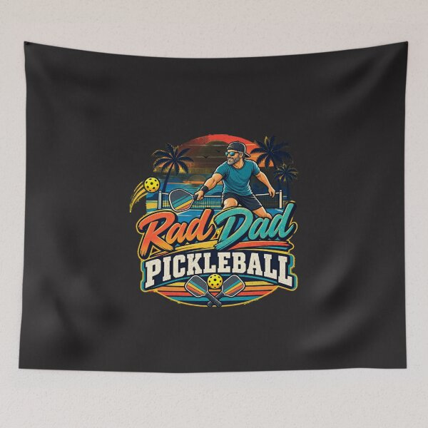Item preview, Rad Dad Pickleball - Retro / Funny Gift Shirt designed and sold by GreyTee.