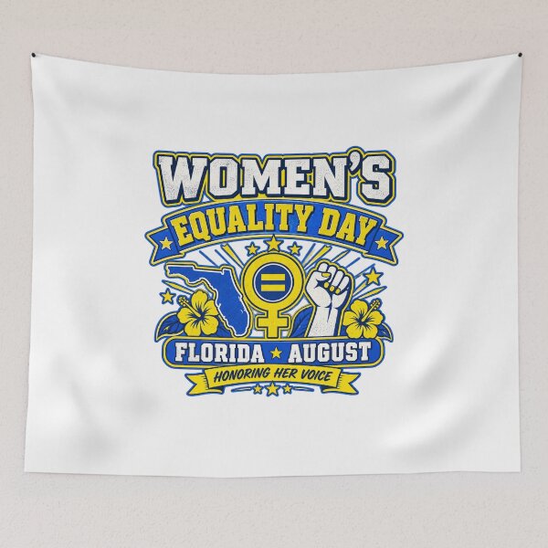Item preview, Women’s Equality Day Florida August Celebration Design designed and sold by IRON WINGS /USAF.