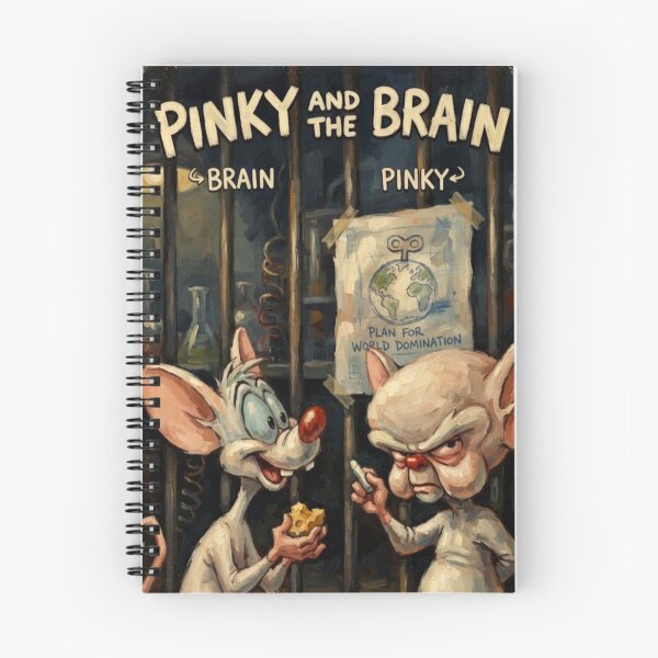 Item preview, Pinky and the Brain Fine Art Tribute designed and sold by Art's Diner.