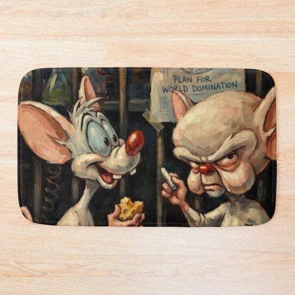 Item preview, Pinky and the Brain Fine Art Tribute designed and sold by Art's Diner.