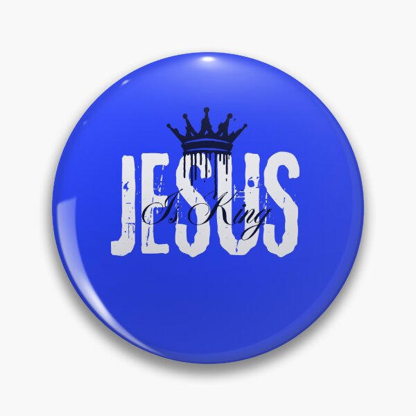 Item preview, Jesus Is King - Catholic Orthodox  - Christmas Gifts For Dad - Blue designed and sold by Doiemacreations.