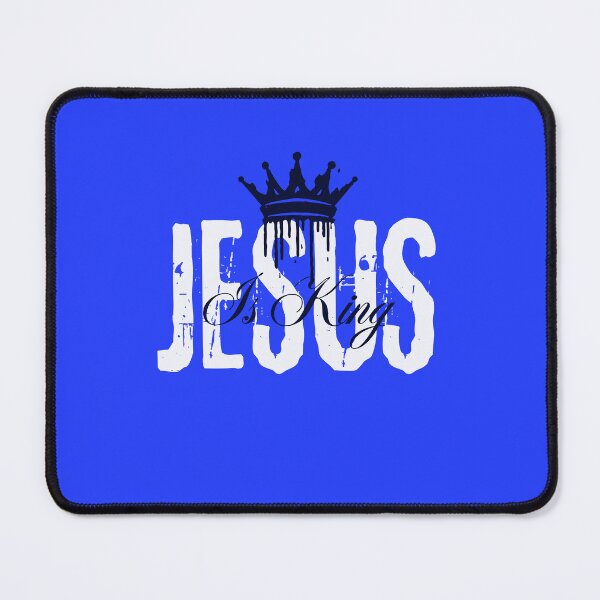 Item preview, Jesus Is King - Catholic Orthodox  - Christmas Gifts For Dad - Blue designed and sold by Doiemacreations.