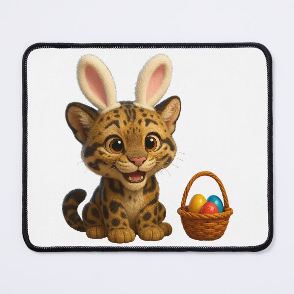 Item preview, Easter Clouded Leopard designed and sold by Sillytoe.