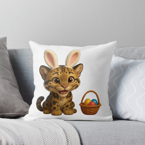 Item preview, Easter Clouded Leopard designed and sold by Sillytoe.