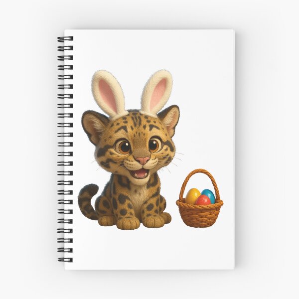 Item preview, Easter Clouded Leopard designed and sold by Sillytoe.