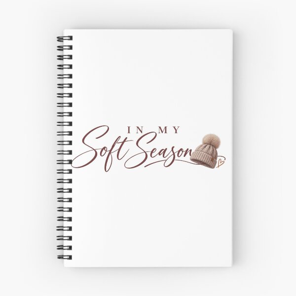 Item preview, In My Soft Season Cozy Autumn Quote designed and sold by Sugar & Steam Studio.