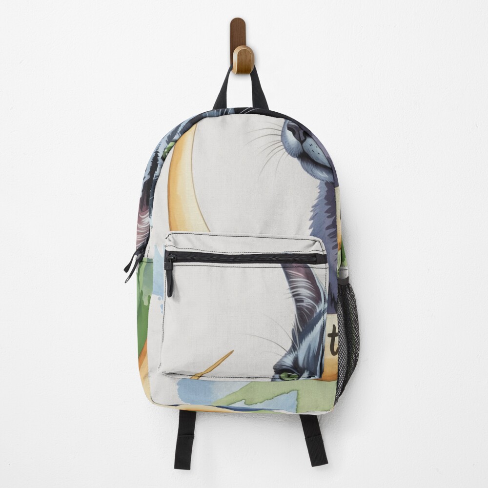 Vista previa del artículo con la obra «Mochila», diseñado y vendido por JebliDesign.