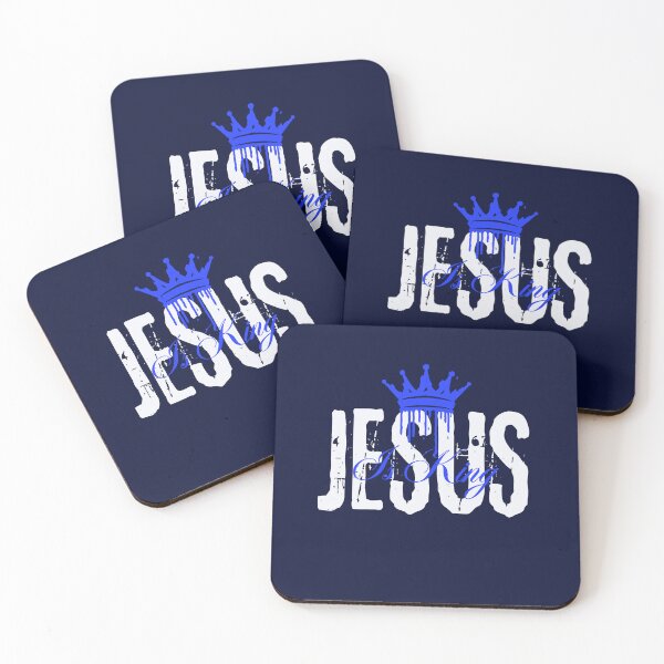 Item preview, Jesus Is King - Christian Motivational Quotes  - Christmas Gifts For Boyfriend - Navy Blue designed and sold by Doiemacreations.