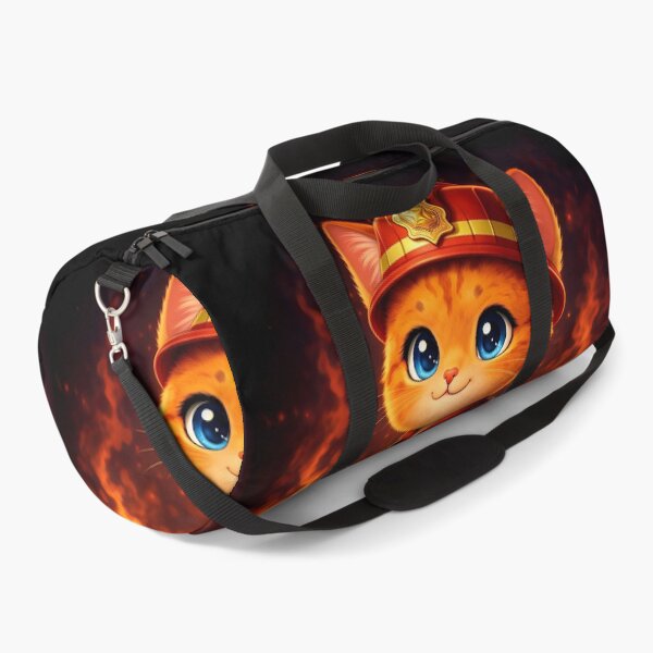 Item preview, Firefighter Cat  designed and sold by Meow Story .