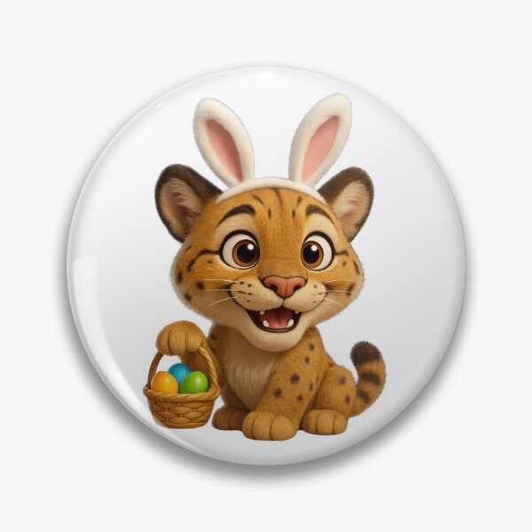 Item preview, Easter Cougar designed and sold by Sillytoe.