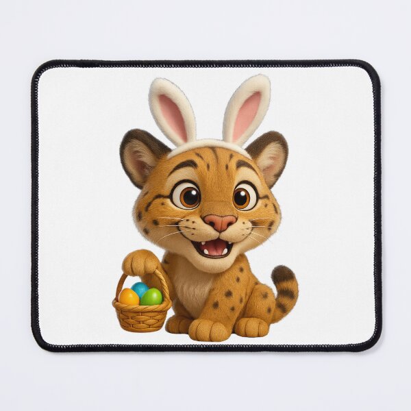 Item preview, Easter Cougar designed and sold by Sillytoe.