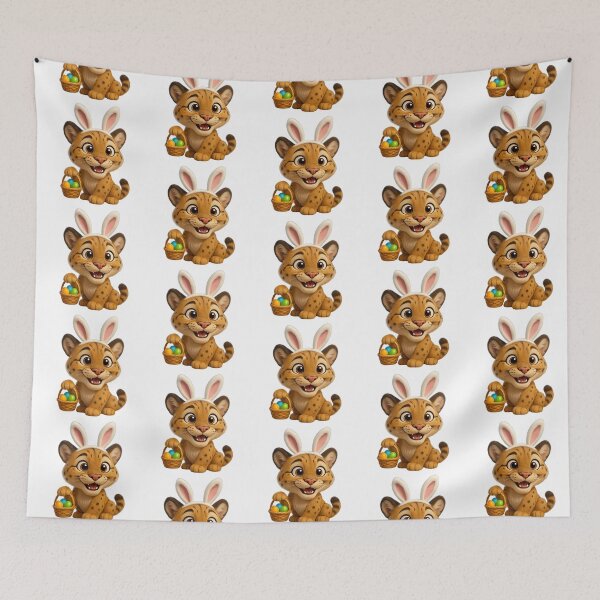 Item preview, Easter Cougar designed and sold by Sillytoe.