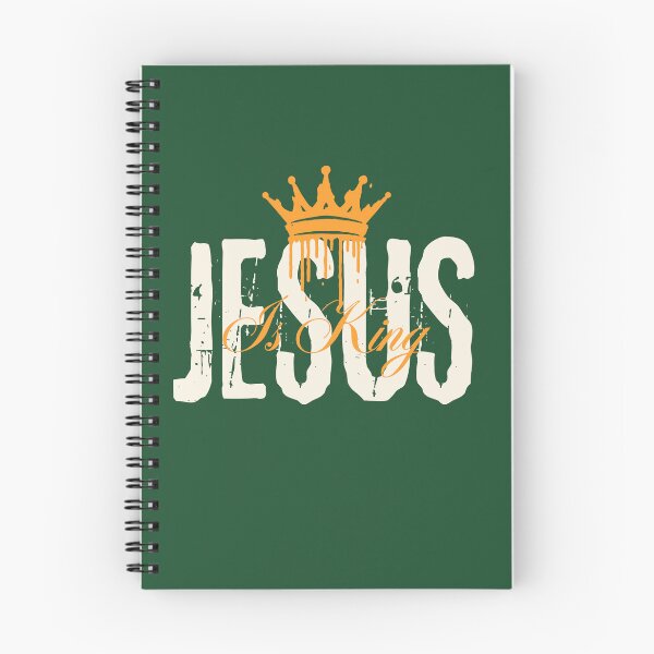 Item preview, Jesus Is King Christianity Bible Verse Quote  - Christmas Gifts - Dark Green designed and sold by Doiemacreations.