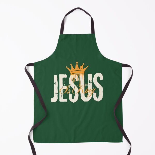 Item preview, Jesus Is King Christianity Bible Verse Quote  - Christmas Gifts - Dark Green designed and sold by Doiemacreations.