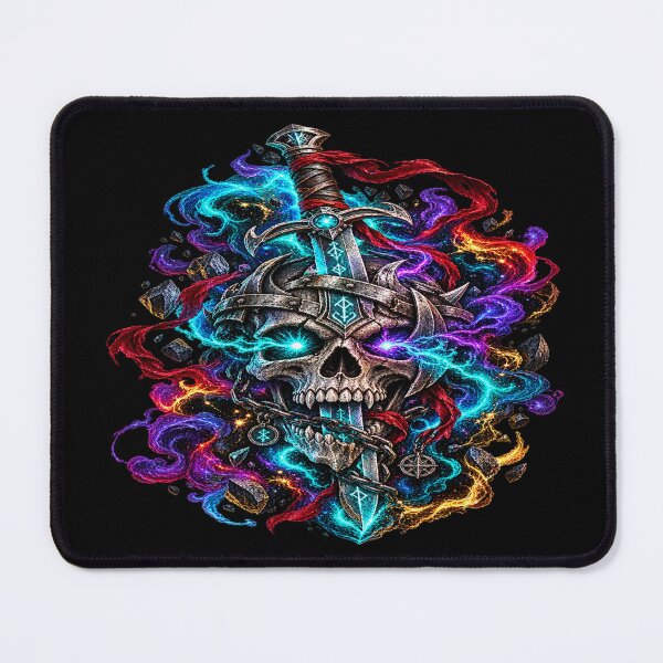 Item preview, Arcane Skull Warlord – Mystic Sword of Chaos designed and sold by TroviTutto.
