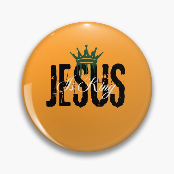 Item preview, Jesus Is King - Jesus Inspirational Bible Verses  - Christmas Gift Ideas - Orange designed and sold by Doiemacreations.