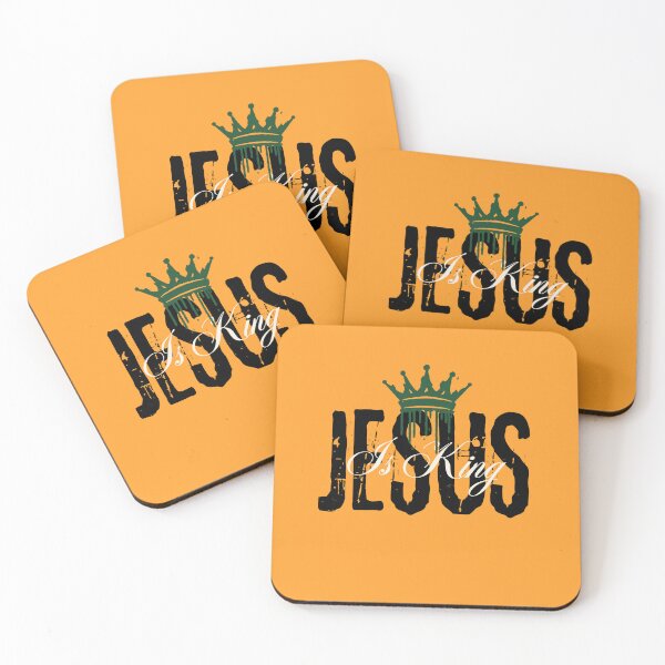 Item preview, Jesus Is King - Jesus Inspirational Bible Verses  - Christmas Gift Ideas - Orange designed and sold by Doiemacreations.