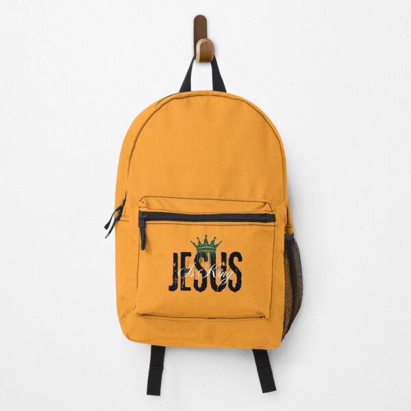 Item preview, Jesus Is King - Jesus Inspirational Bible Verses  - Christmas Gift Ideas - Orange designed and sold by Doiemacreations.