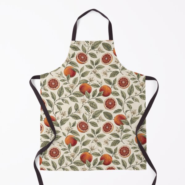 Item preview, Blood Orange Botanical Seamless Pattern designed and sold by QCena.