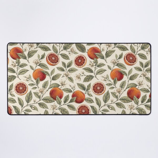 Item preview, Blood Orange Botanical Seamless Pattern designed and sold by QCena.
