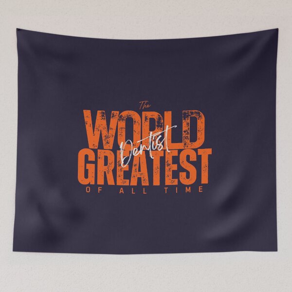Item preview, World Greatest Dentist - Coworker Christmas Gift  For Her - Cool Purple  designed and sold by Doiemacreations.