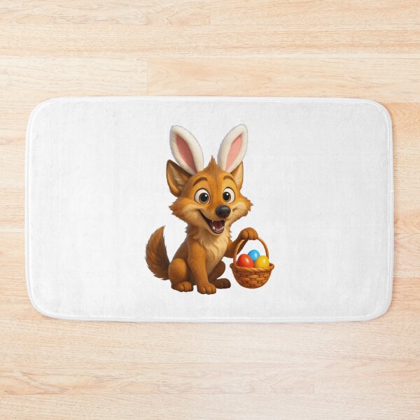 Item preview, Easter Coyote designed and sold by Sillytoe.