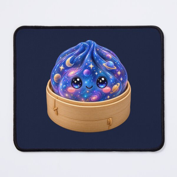 Item preview, Cute Galaxy Dumpling Bao Bun in Bamboo Steamer | Kawaii Cosmic Asian Food  designed and sold by Moons Studio.