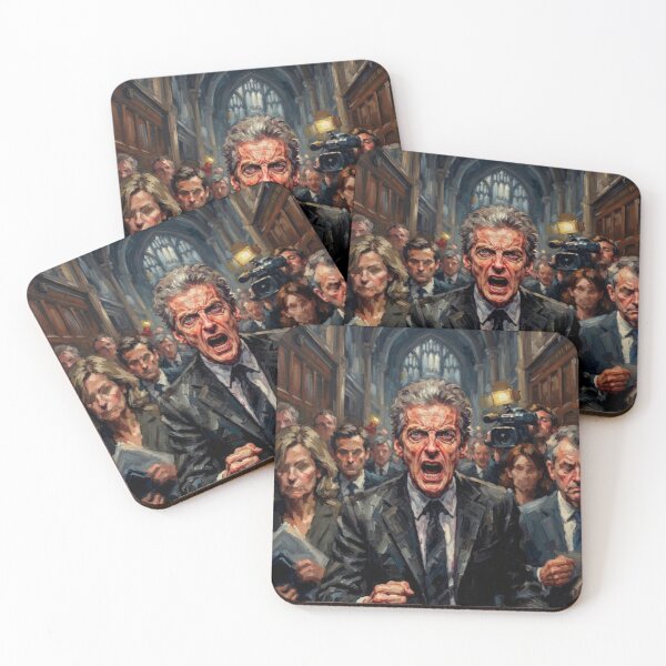 Item preview, The Thick of It Comedy Fine Art Tribute designed and sold by Art's Diner.