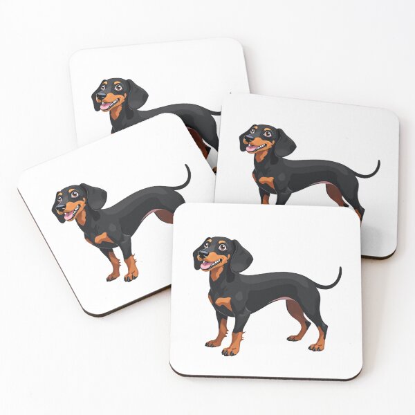 Item preview, Dachshund On The Move designed and sold by Prints by Mat.