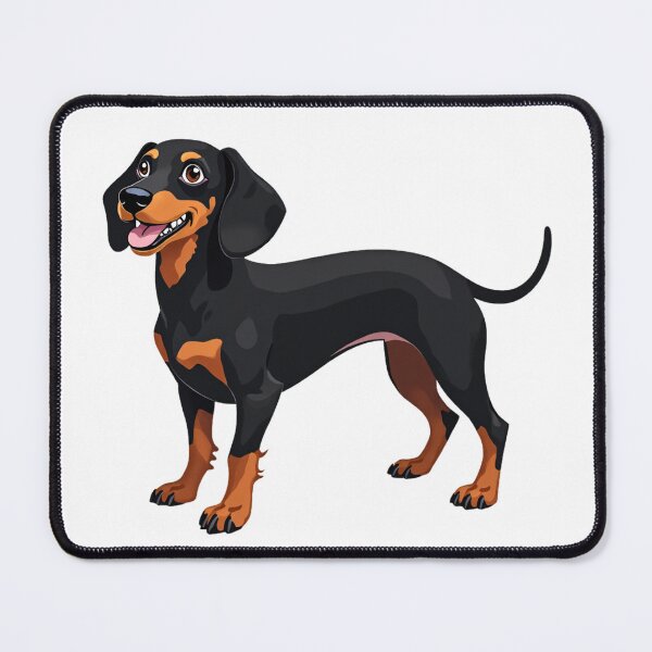 Item preview, Dachshund On The Move designed and sold by Prints by Mat.