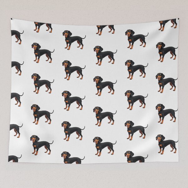 Item preview, Dachshund On The Move designed and sold by Prints by Mat.