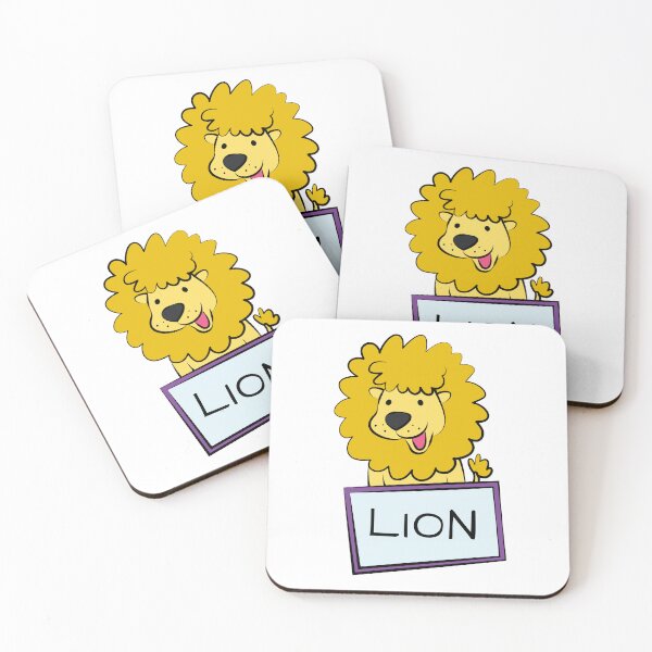 Item preview, Cute Cartoon Lion with Lion Sign designed and sold by Ekaterina  Biserova.